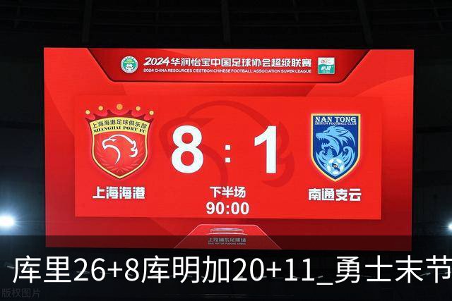 库里26+8库明加20+11 勇士末节崩盘负残阵灰熊